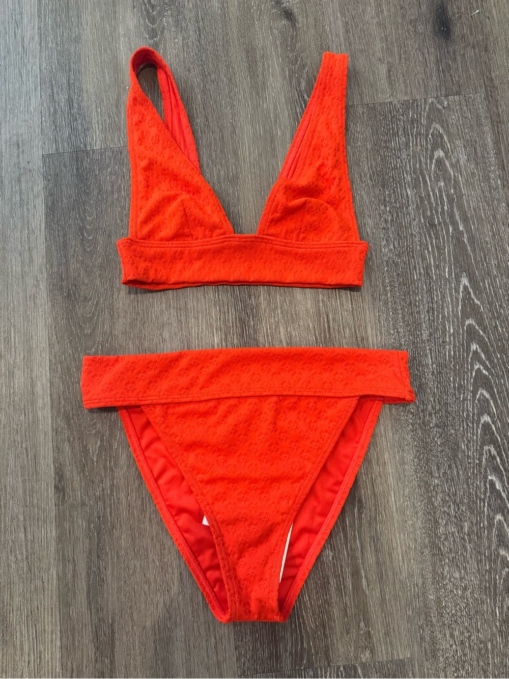 Billabong Red Bikini Set
